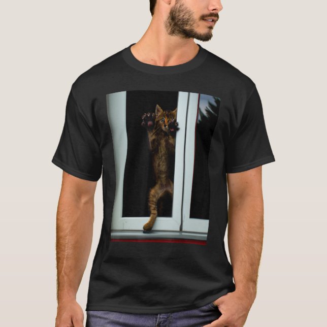 Kattkattkattens kattminne, friskt t shirt (Framsida)