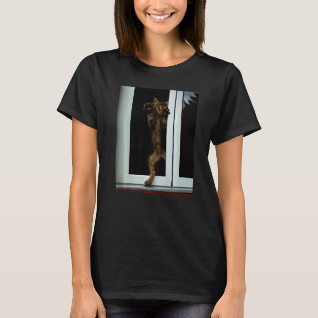 Kattkattkattens kattminne, friskt t shirt (Framsida)