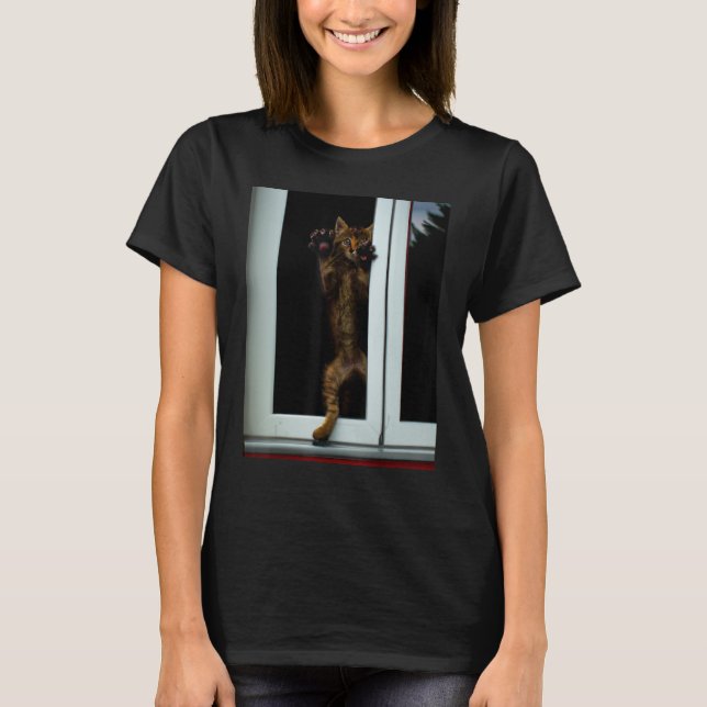 Kattkattkattens kattminne, friskt t shirt (Framsida)
