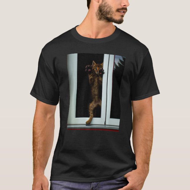 Kattkattkattens kattminne, friskt t shirt (Framsida)