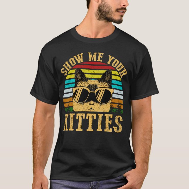 kattkattunge kattunge t shirt (Framsida)