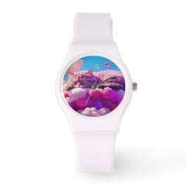 Kattklocka för snyggtar armbandsur