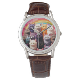 Kattklocka för snyggtar armbandsur