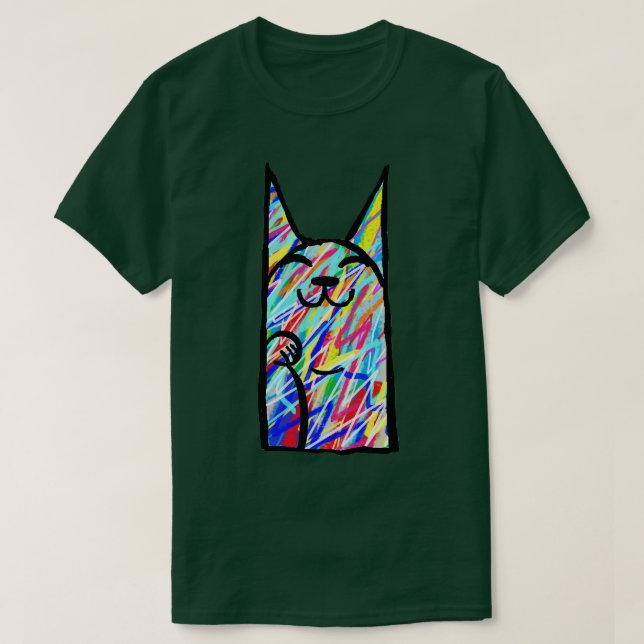 kattklocka t shirt (Design framsida)