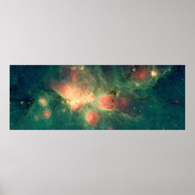 Kattklon Nebulosan Vintergatan Poster (Framsidan)