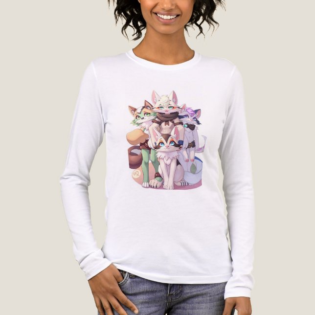 Kattklubb T Shirt (Framsida)