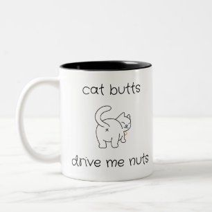 Kattknapp driver mig Nöt-kaffe Tea Mugg