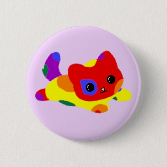 Kattknapp för HBT+-Pride Knapp (Framsida)