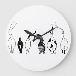 Kattknapp Stor Klocka