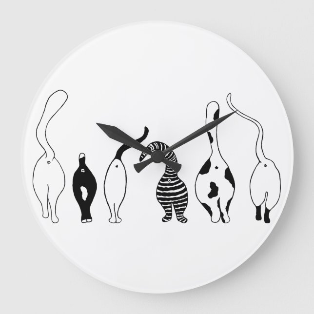 Kattknapp Stor Klocka (Framsida)