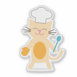 Kattkocksticker Klistermärken