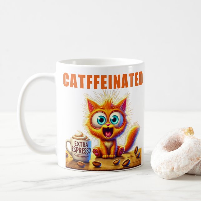 KATTKOFFEINERAD KAFFEMUGG (Med munk)