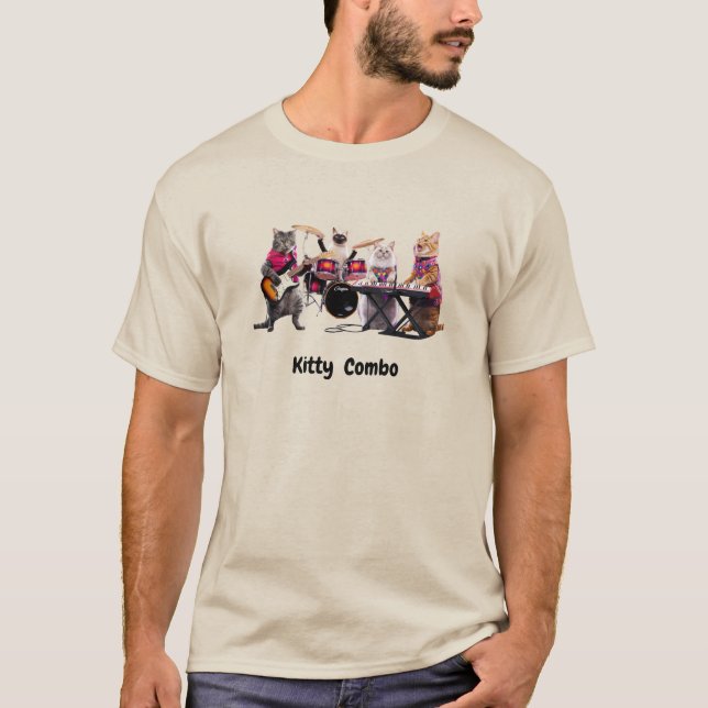 Kattkombination T Shirt (Framsida)