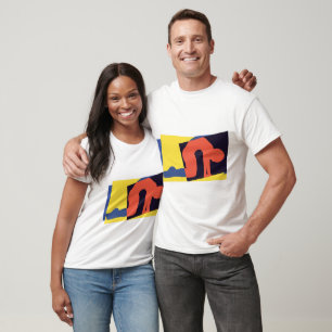 Kattkon poserar YogaT-tröja T-shirt