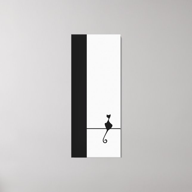 Kattkonst Canvastryck (Framsida)