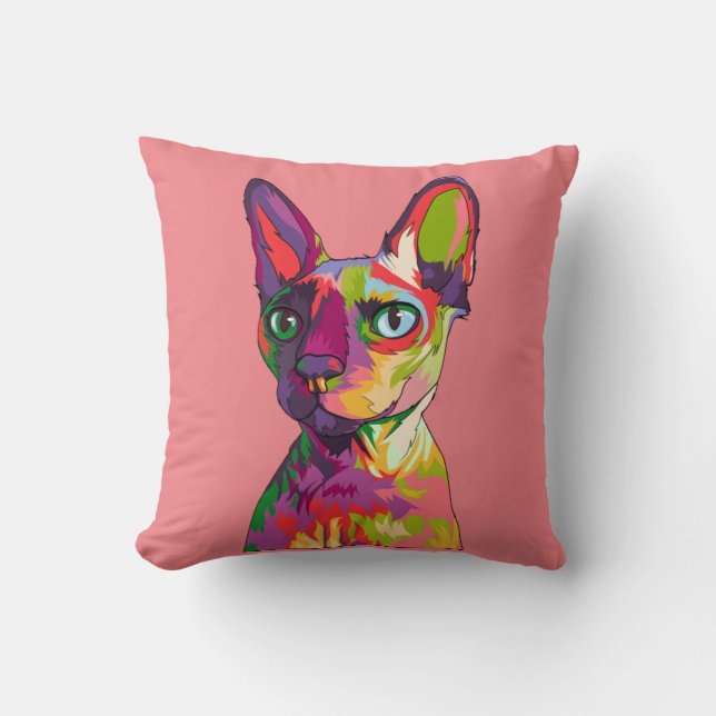 Kattkonst Kudde (Framsida)