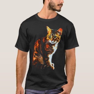 Kattkonst - sällskapsdjur - kött av nötkreatur ell t shirt