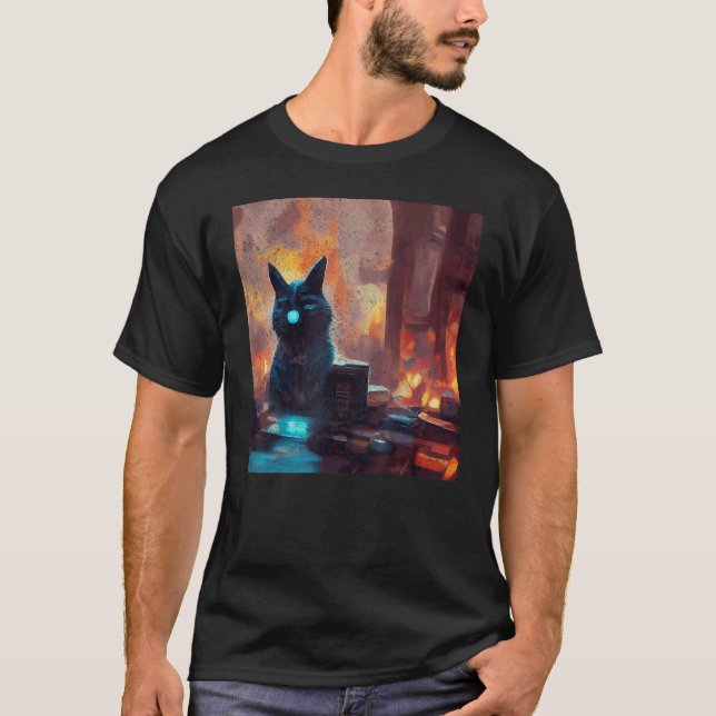 Kattkonst T Shirt (Framsida)