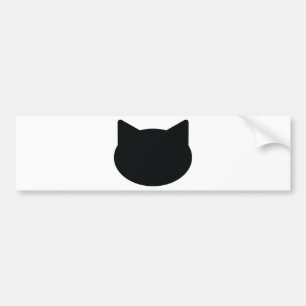 kattkonturikon bildekal
