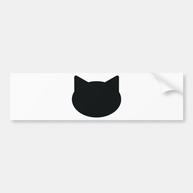 kattkonturikon bildekal (Framsidan)