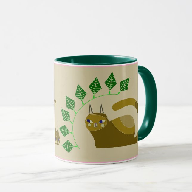 KATTKOPP FÖR FÖDELSEDAG MUGG (Framsida höger)