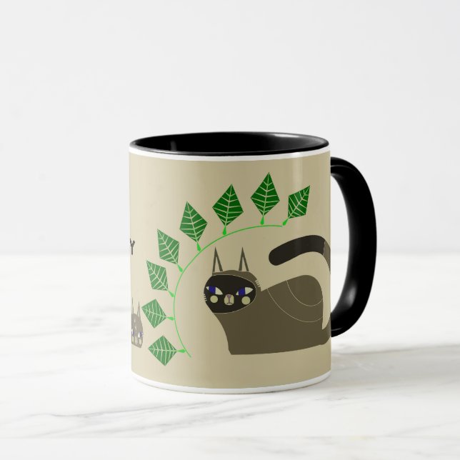KATTKOPP FÖR FÖDELSEDAG MUGG (Framsida höger)