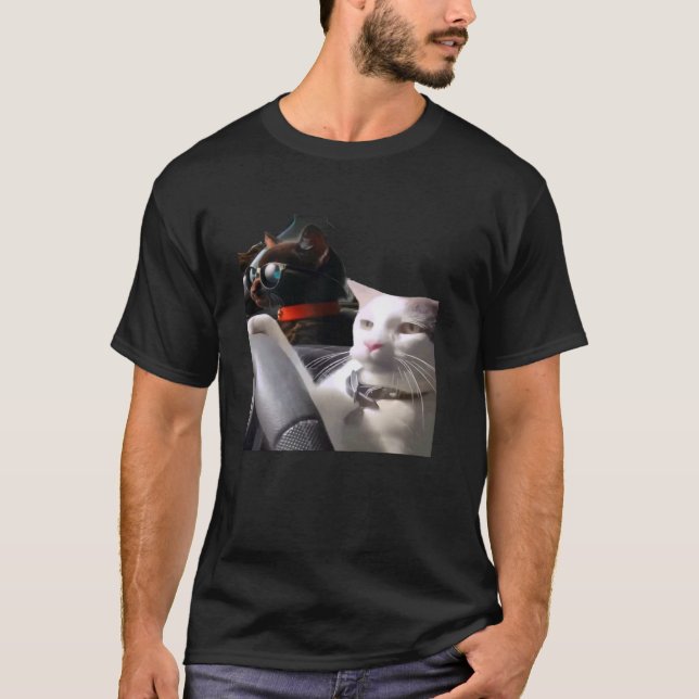 Kattkörningsmeme T Shirt (Framsida)
