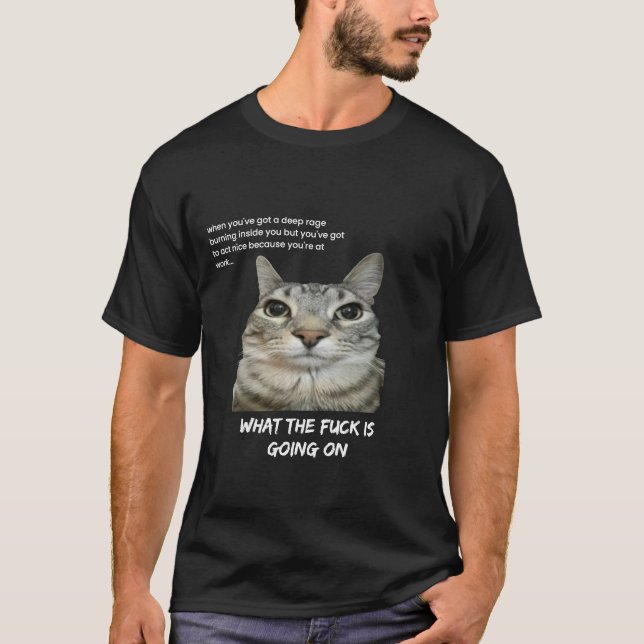 Kattkött T Shirt (Framsida)