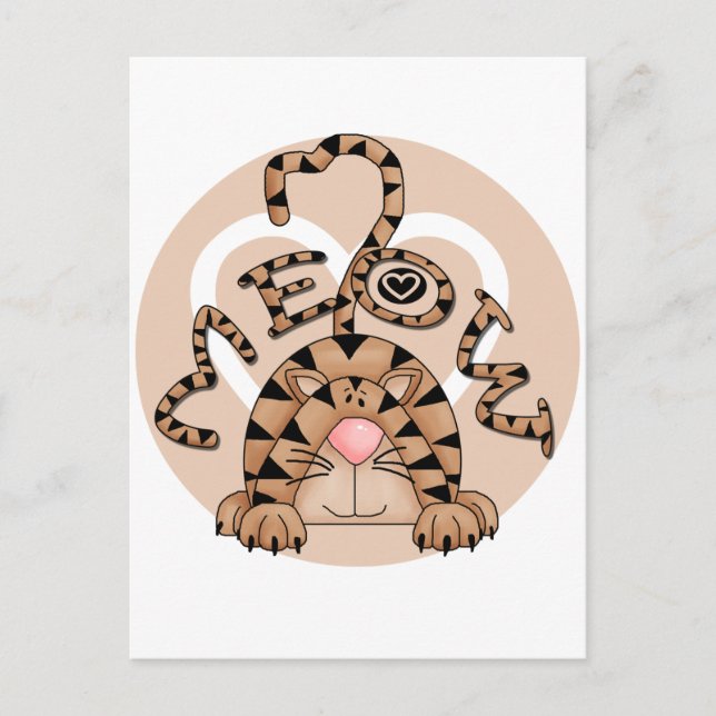 Kattkött Vykort (Framsida)