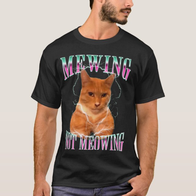 Kattköttets kött som inte har mött t shirt (Framsida)