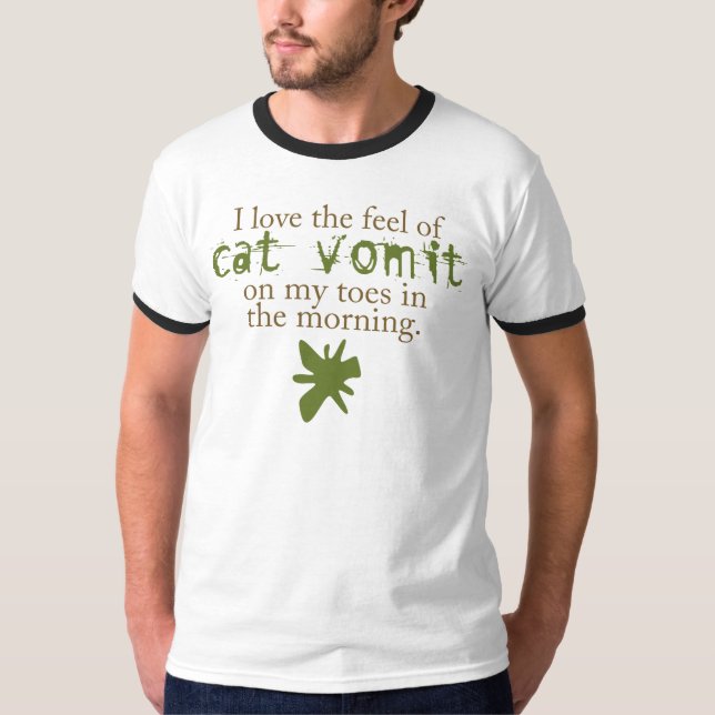 Kattkräkning T Shirt (Framsida)
