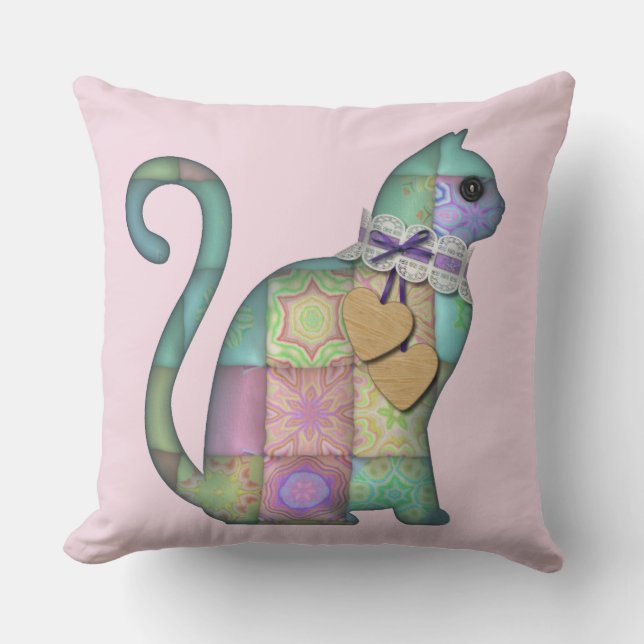 kattkudde kudde (Framsida)