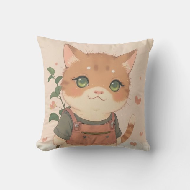 kattkudde kudde (Framsida)