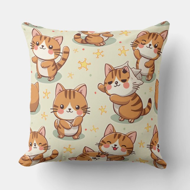 kattkudde kudde (Framsida)
