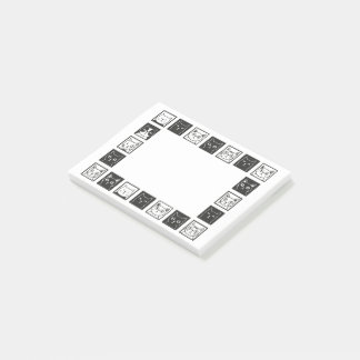 Kattkvadrat Post-it Block