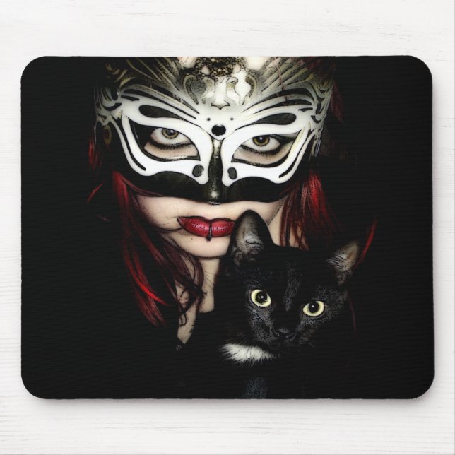 KATTKVINNA Mousepad Musmatta (Framsidan)