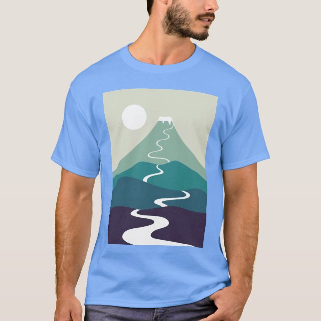 Kattlandskap T Shirt (Framsida)