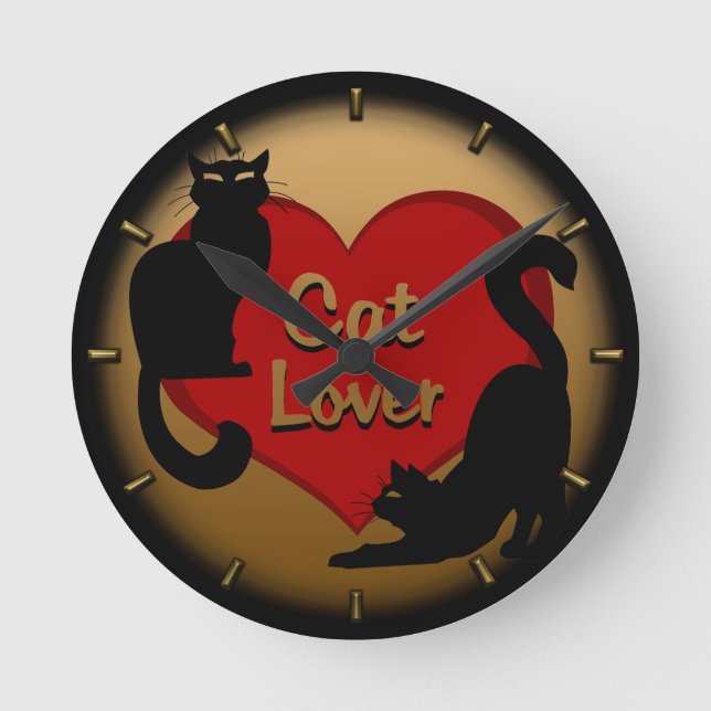 Kattlås Kortlockets lockskydd, locklockets lock, k Rund Klocka (Framsida)