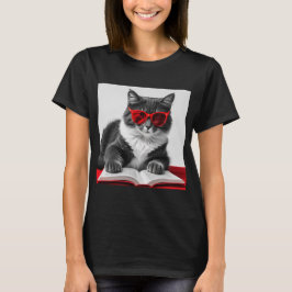 Kattläsning Bok T Shirt