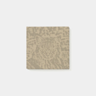 Kattleopard 3 x 3 post-it block