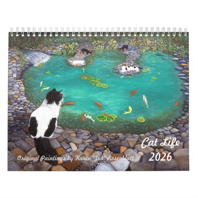 Kattliv 2026 Kalender (Omslag)