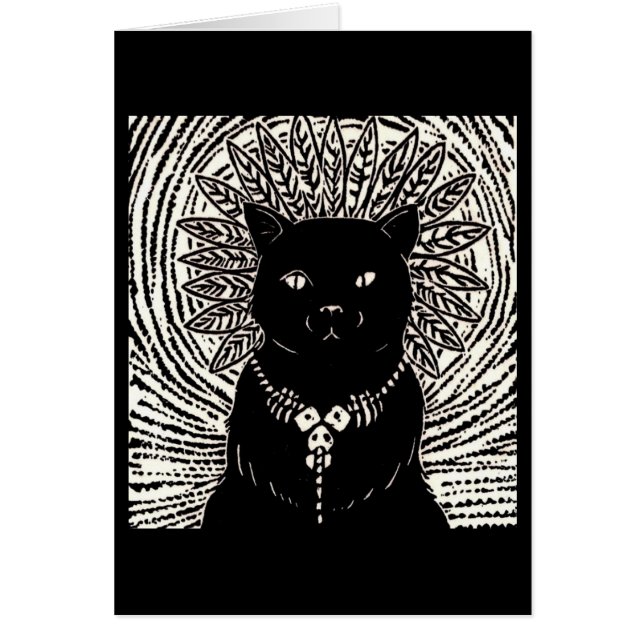 KattLord Hälsningskort (Framsidan)