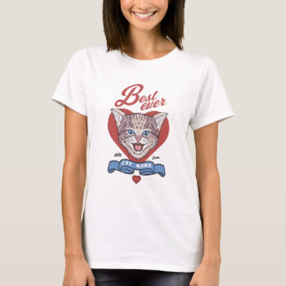 Kattlover - Bästa mamma för katt T Shirt