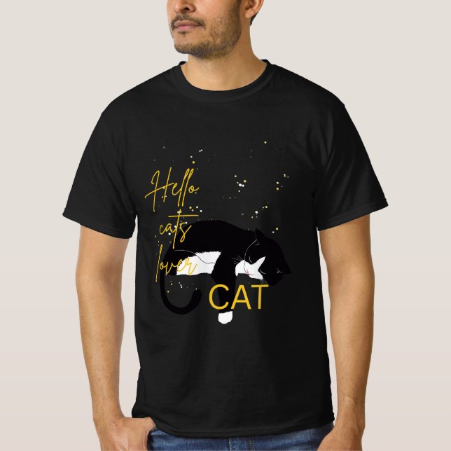 Kattlover t-shirt (Framsida)