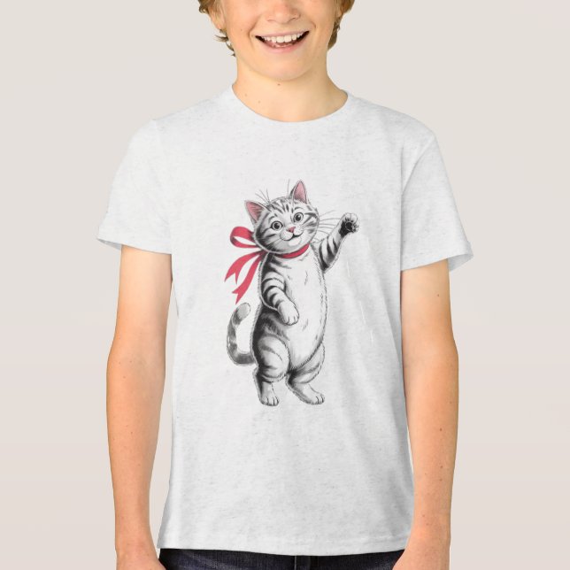 Kattlover T Shirt (Framsida)
