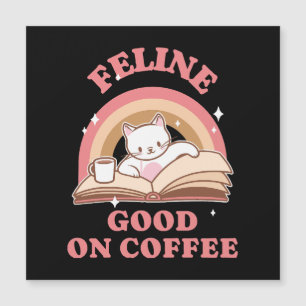 Kattlycka på kaffe