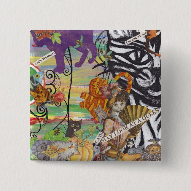 Kattmajlooken på en drottning knäppas knapp (Framsida)