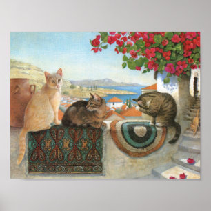Kattmålning poster