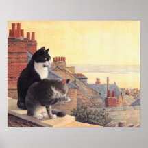 Kattmålning poster
