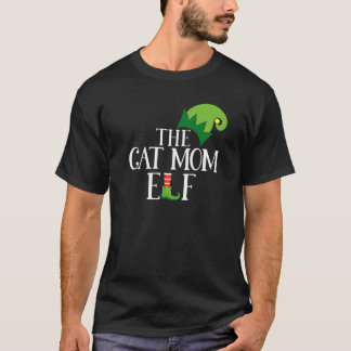 Kattmamma Alv Matchande Familjegrupp Julfest  T Shirt
